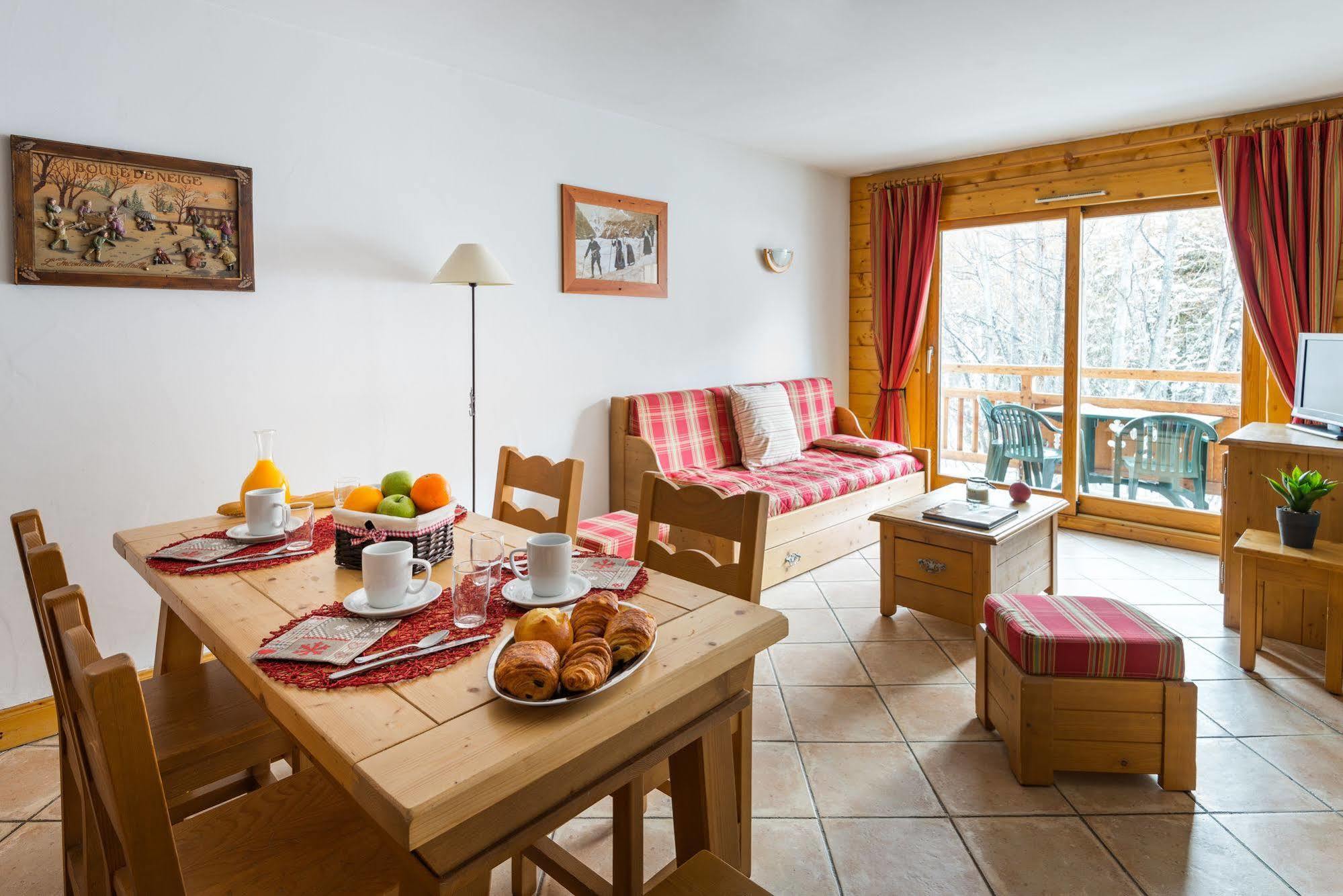 Lagrange Vacances Le Hameau Du Rocher Blanc Serre Chevalier Dış mekan fotoğraf