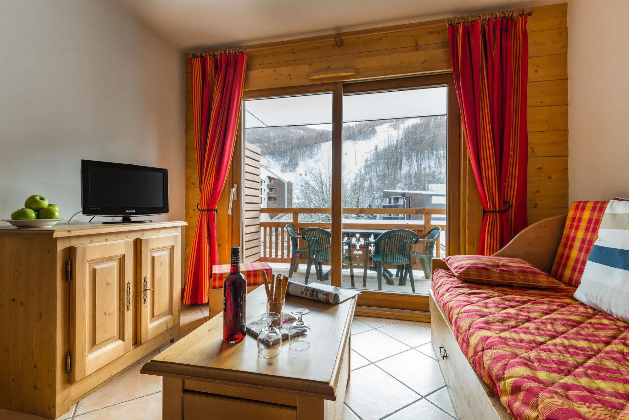 Lagrange Vacances Le Hameau Du Rocher Blanc Serre Chevalier Dış mekan fotoğraf