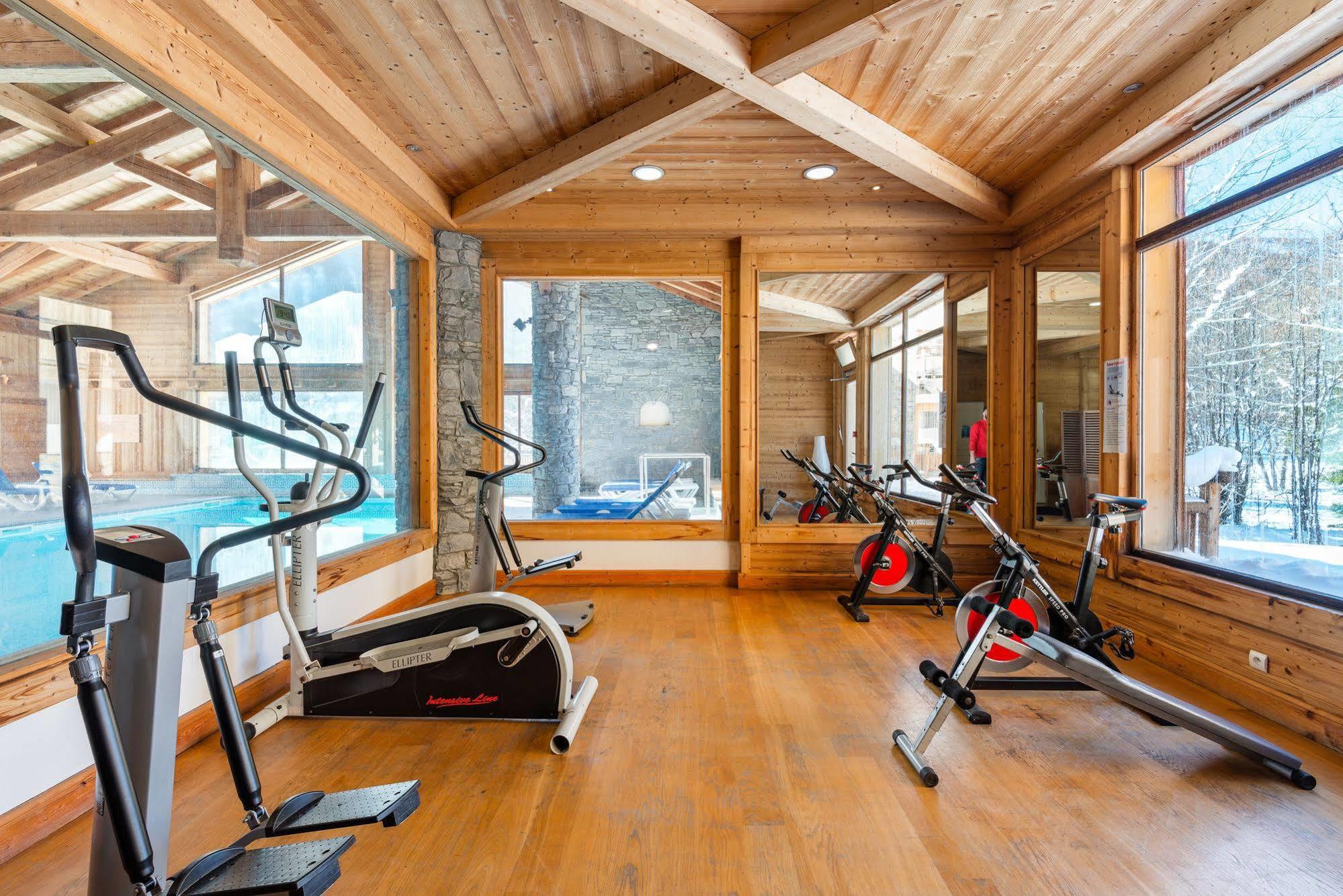 Lagrange Vacances Le Hameau Du Rocher Blanc Serre Chevalier Dış mekan fotoğraf